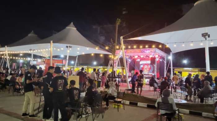 Asyiknya Hangout di Antama Street Food Makassar, Pilihan Kuliner Lengkap dari Konro Hingga Dimsum 