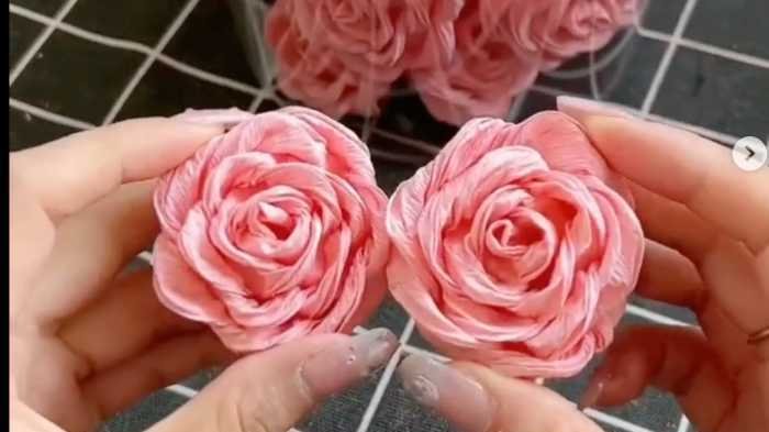 ORIGAMI: Video Cara Mudah Membuat Bunga Mawar dari Kertas