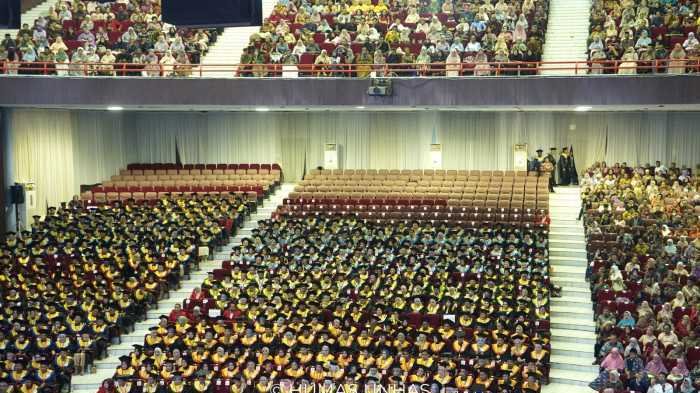 565 Alumni Unhas Jalani Wisuda Periode Mei Tahap 1