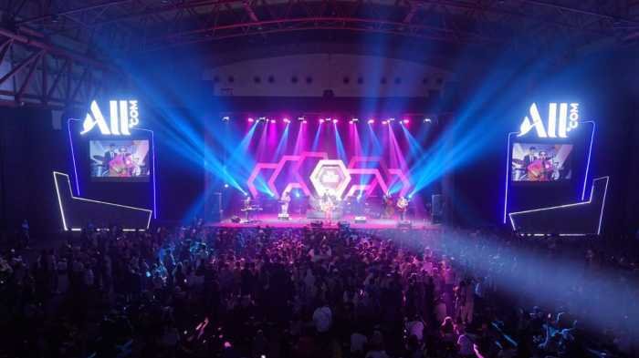 Panggung ALL.Com Ramai Pengunjung di BNI Java Jazz Festival 2024