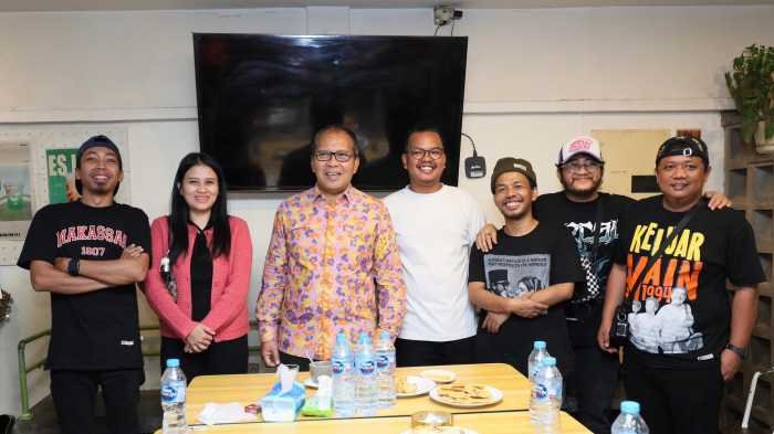 Danny Gandeng Konten Kreator Sosialisasikan Program Pemkot Makassar