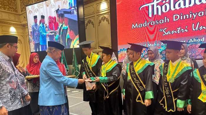SDIT Ma’arif Gelar Wisuda Siswa dan Tahfidz, Dirangkaikan Peringatan Milad ke-11