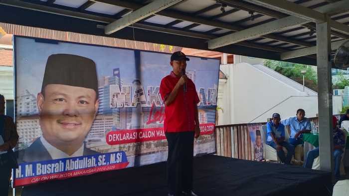 Jika Terpilih Jadi Wali Kota Makassar, Busrah Abdullah Wujudkan Program Makan Bergizi Satu Juta Kilogram Ikan