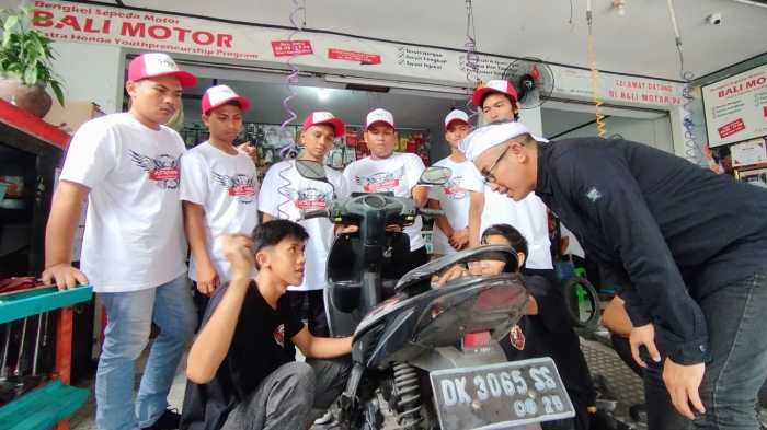 Yayasan AHM Dukung Anak Muda dengan Program UMKM Bengkel Binaan