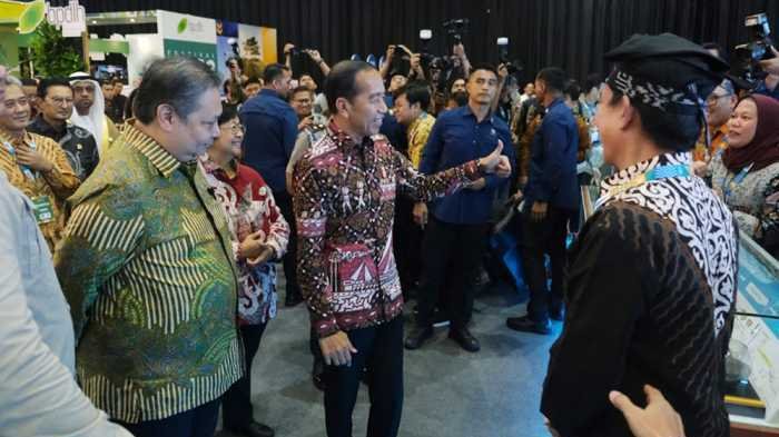 Presiden Jokowi Kunjungi Booth PT Vale Indonesia Tbk di Festival LIKE 2,  Apresiasi Upaya Dekarbonisasi