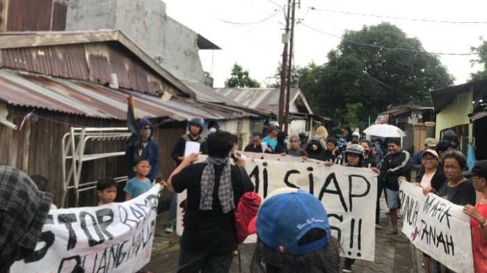 Warga Barabaraya Long March Lagi, Masih Terkait Tanah 