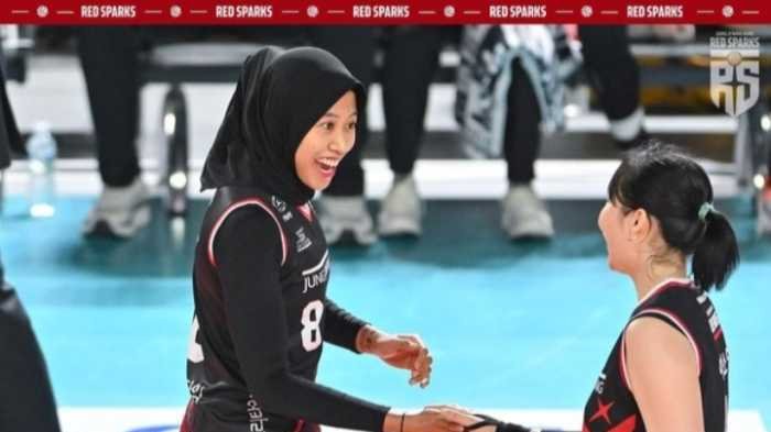 Pevoli Kawakan Megawati Hangestri Pertiwi Tidak Perpanjang Kontrak di Red Sparks