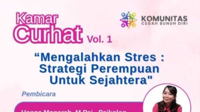 Kamar Curhat Vol. 1, Strategi Mengalahkan Stres untuk Kesejahteraan Perempuan