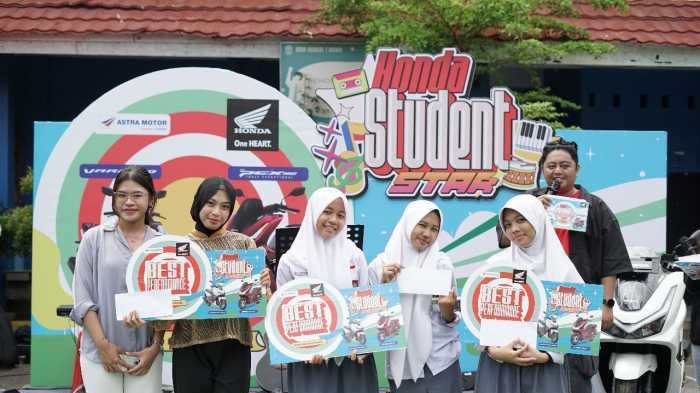 Serunya Rangking 1 Ala Honda, Digelar di SMAN 1 Gowa