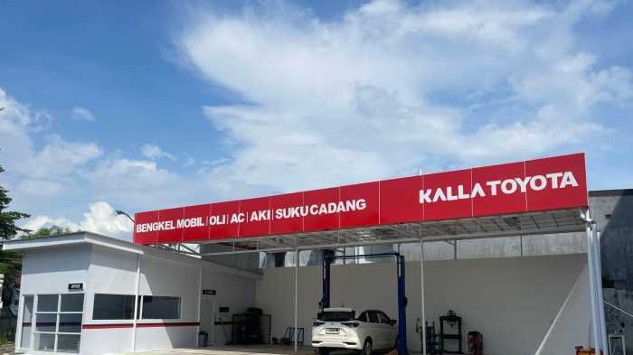 Bengkel Kalla Toyota Hadir di Basement Mall MaRI, Servis Mobil Makin Praktis