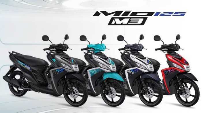 Skutik Legendaris Yamaha Mio M3 Tampil Lebih Sporty, Hadirkan Warna Baru 2025