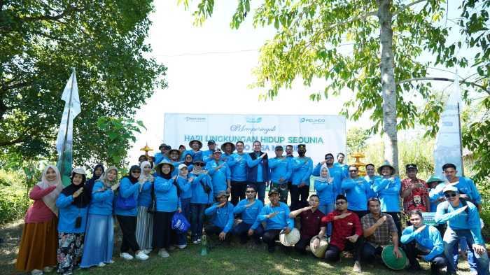 SPJM Tanam 5.000 Bibit Pohon di Denassa Botanical Garden Gowa