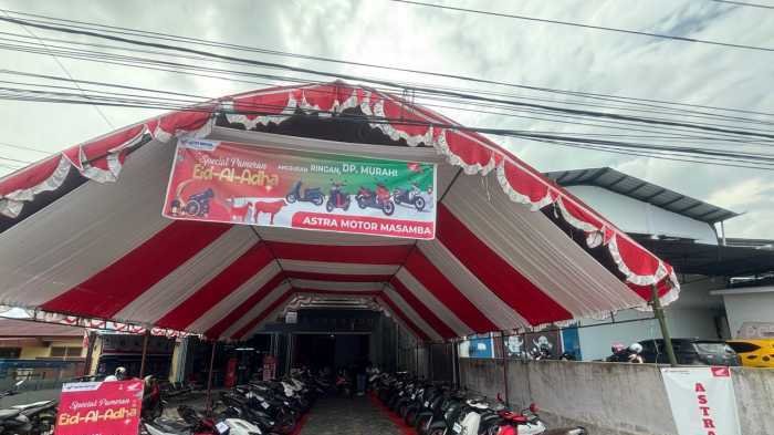 Hadirkan Promo Honda Beat dan Honda Scoopy, Pameran Lebaran Asmo Sulsel di Gowa hingga Masamba Diserbu