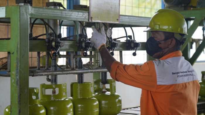 Siaga Libur Panjang, Pertamina Tambah 588.200 Tabung LPG di Sulawesi