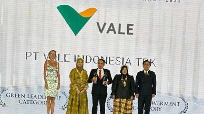 PT Vale Raih Dua Penghargaan di AREA 2025 Bangkok Lewat Inovasi Lingkungan dan Pemberdayaan Komunitas