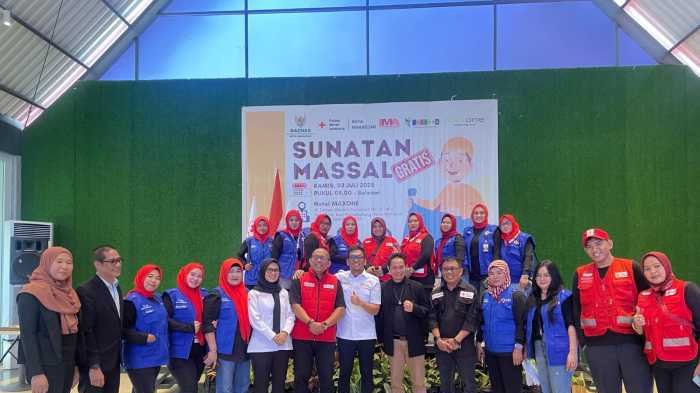 125 Anak Ikut  Sunatan Massal di Hotel MaxOne 