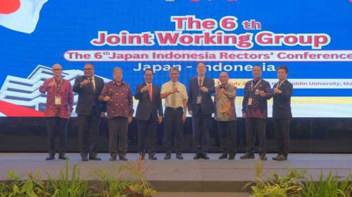 Unhas Tuan Rumah Forum Internasional Rektor Indonesia–Jepang, Bahas Kolaborasi Hadapi Ketidakpastian Global