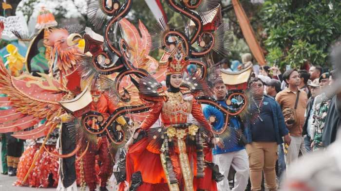 Diikuti 60 Peserta, Polres Gowa Juarai Fashion Culture Carnaval Beautiful Malino 2025 