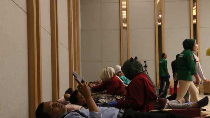 150 Kantong Terkumpul di Donor Darah OJK