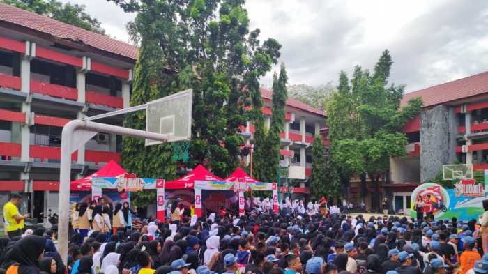 Honda Student Star Asmo Sulsel Sukses Gaet Antusiasme Ratusan Siswa SMKN 4 Makassar