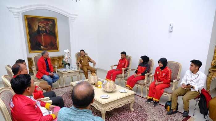 Wakil Bupati Gowa Janjikan Hadiah Untuk Atlet Tapak Suci Gowa Yang  Berlaga di Kejuaraan Dunia 2025