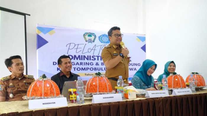 Kader PKK di Kecamatan Tompobulu Pelatihan Administrasi 