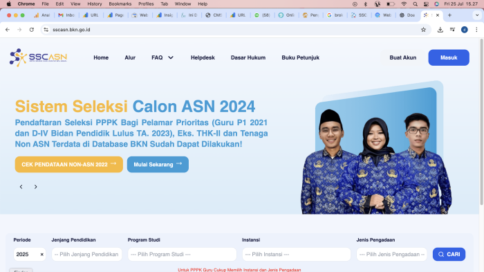 Seleksi CPNS 2025 Sudah Dimulai, SSCASN BKN Sudah Aktif Ini Cara Daftar, Kejaksaan RI Sudah Buka!