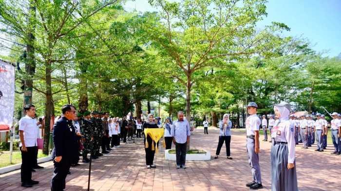 Sekda Gowa Buka Pelatihan  Paskibraka