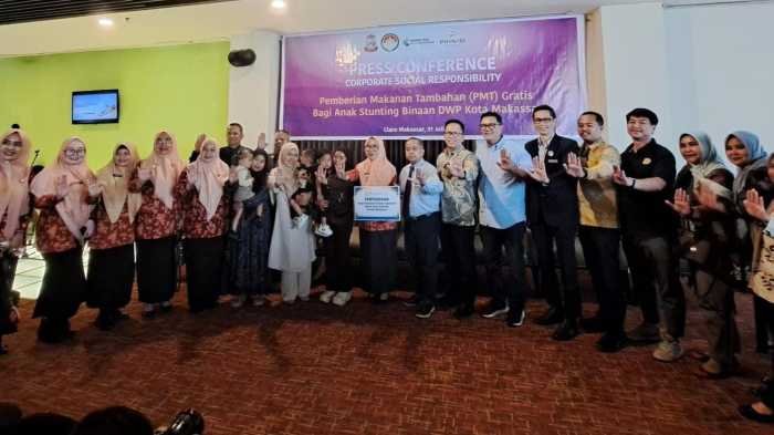 Sehari, 50 Anak Stunting Dapat Paket Makanan dari CSR Phinisi Hospitality Indonesia Selama 6 Bulan