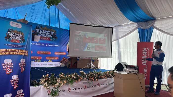 Asmo Sulsel Beri Edukasi Safety Riding di Hajatan FIFGROUP Cabang Gowa