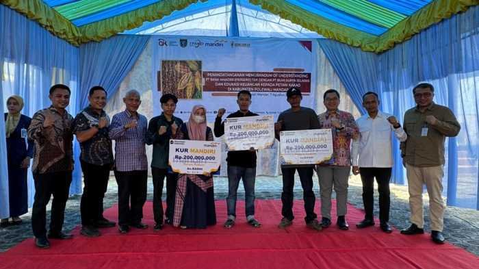 OJK Sulselbar Edukasi Petani Kakao di Polewali Mandar, Cegah Terjebak Investasi Ilegal