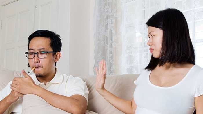 Suami Perokok Bisa Sebabkan Anak Stunting