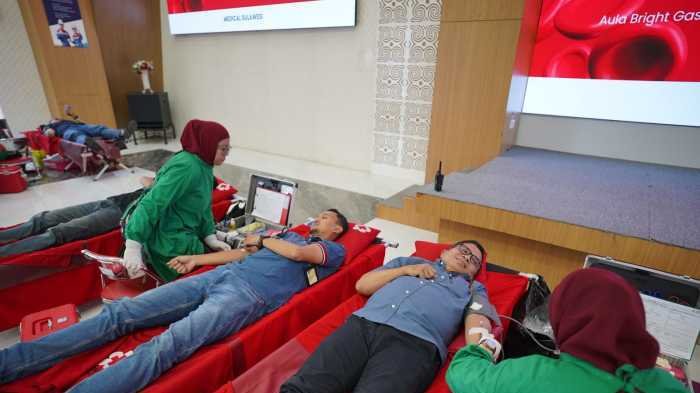 Pertamina Patra Niaga Regional Sulawesi Gelar Blood Donation Week  