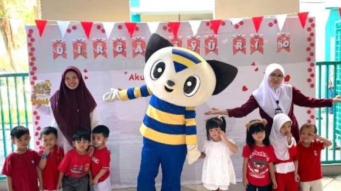 Meriahkan HUT ke-80 RI, TK Islam Athirah Makassar Gelar Pekan Merah Putih Penuh Keceriaan
