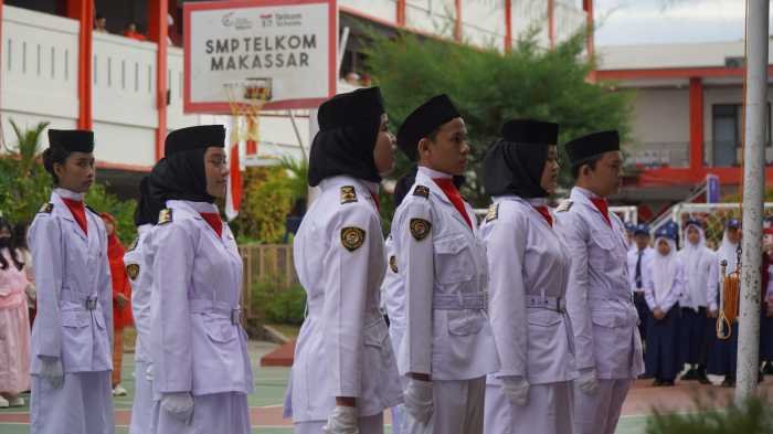 SMP Telkom Gelar Upacara Bendera dan Aneka Lomba Merdeka Itu Lebih Seru Kalau Bareng, Ini Nama Pemenangnya