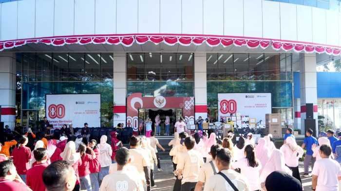Semangat Kolaborasi Pelindo Regional 4 Makassar Warnai Peringatan Kemerdekaan HUT ke-80 RI