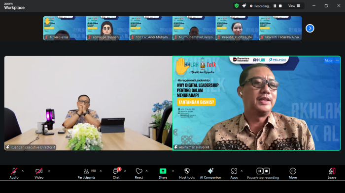 Pegawai Pelindo Regional 4 Belajar Pentingnya Digital Leadeership