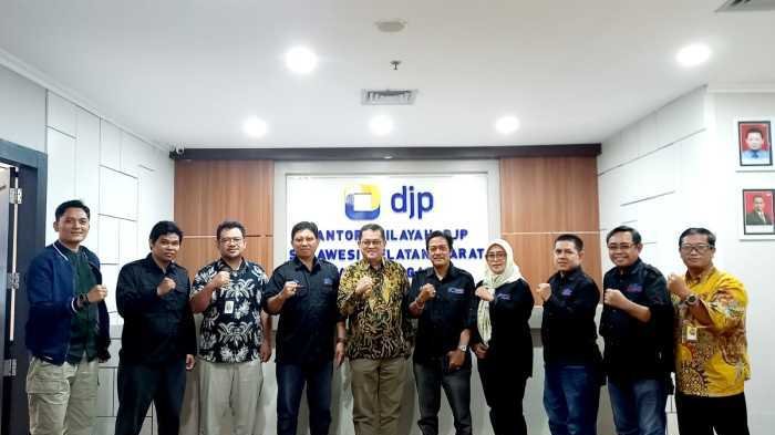 SMSI Sulsel dan Kanwil DJP Sulselbartra Sepakat Bersinergi