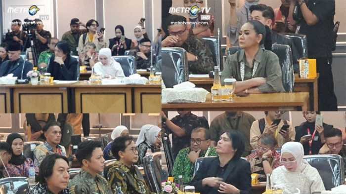 KRONOLOGI: Gegara Interupsi Ariel Noah, Ahmad Dhani Hampir Diusir saat DPR Rapat Royalti Musik  