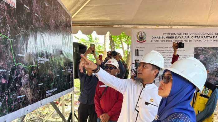 Layani 80 Ribu Rumah, Pembangunan SPAM Mamminasata Dimulai Dengan Anggaran 80 M  