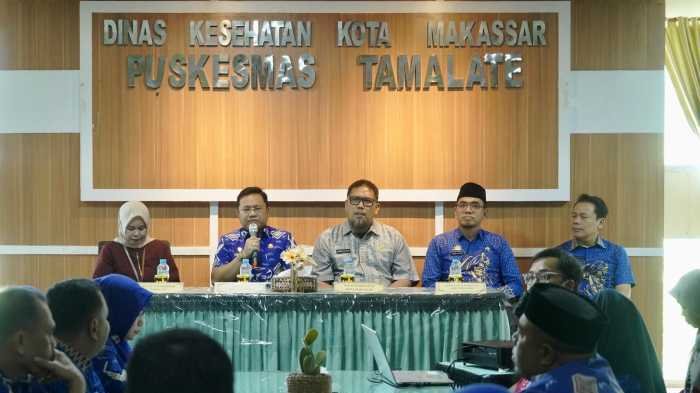 Darmawangsah Muin Bawa Seluruh Kepala Puskesmas Gowa Studi Tiru BLUD di Puskesmas Tamalate Makassar     