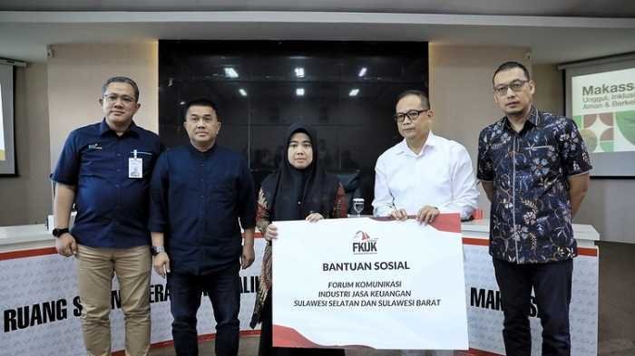 Santunan Korban Kerusuhan DPRD Makassar Disalurkan FKIJK Sulselbar, Moch Muchlasin Tegaskan Kepedulian Sosial