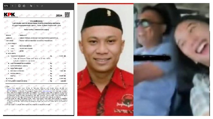Selingkuh Pakai Uang Negara, Segini Jumlah Harta Wahyudin Moridu di LHKPN