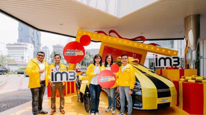 IM3 Bagi-Bagi 2.025 Hadiah: Mobil BYD, Motor Listrik, Samsung S25 Ultra, hingga Apple Watch