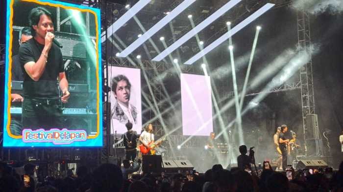 Rony Parulian Sukses Bikin Pengunjung Festival Delapan Nyanyi Bareng