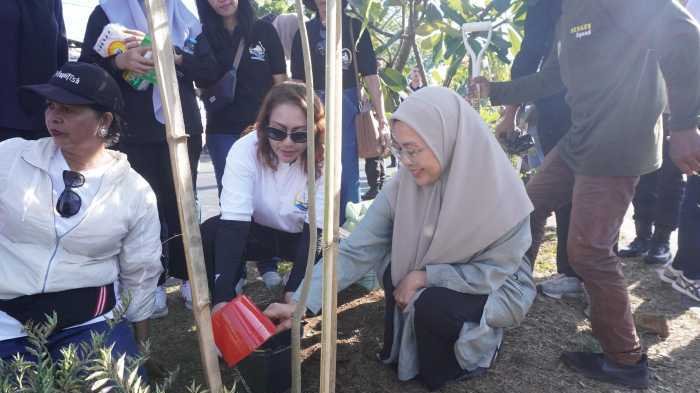 Persidangan Sinode Raya XXII, BP MUPEL Sulselbara Tanam Pohon Tabebuya di Makassar