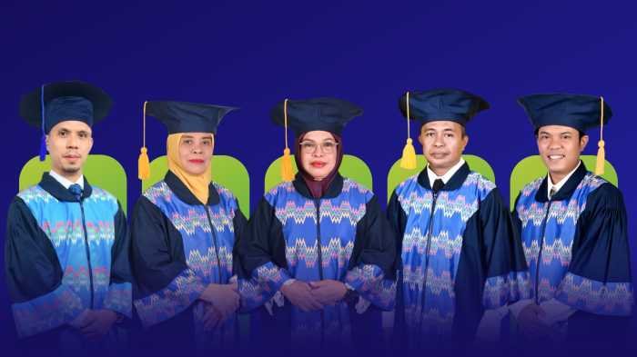 Besok Unismuh Makassar Kukuhkan 5 Guru Besar Baru, Ini Nama-namanya