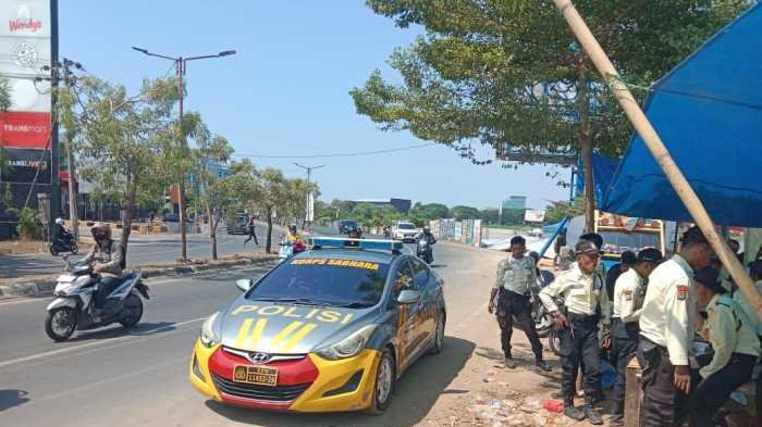Warga Bantah Ada Marinir Bersenjata Jaga Tanah Depan TSM