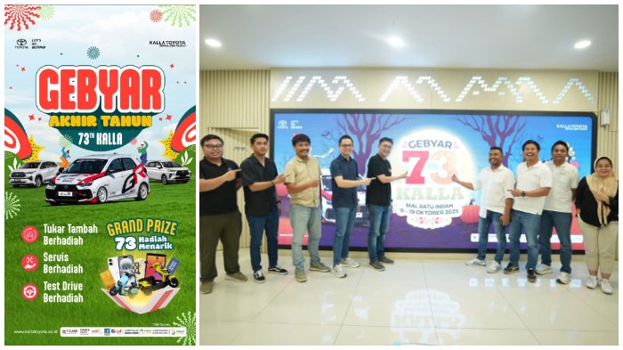Ayo Beli Toyota di Bulan Oktober, Banjir Promo Akhir Tahun Spesial 73th Kalla