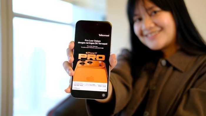 Telkomsel Tawarkan Bundling iPhone 17,  Bayar 7 Bulan Dapat Gratis 24 Bulan